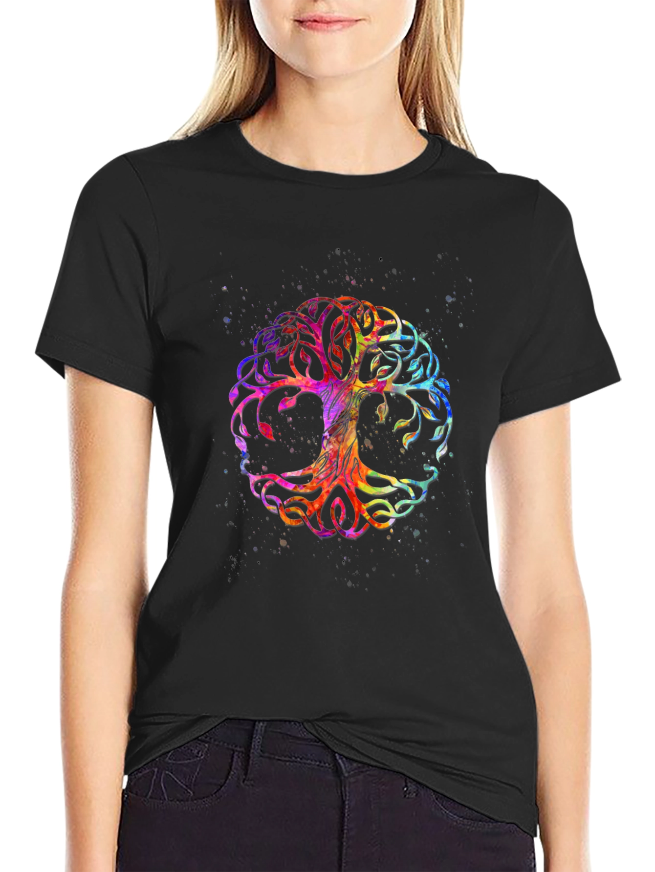 Rainbow Tree of Life Graphic Tee