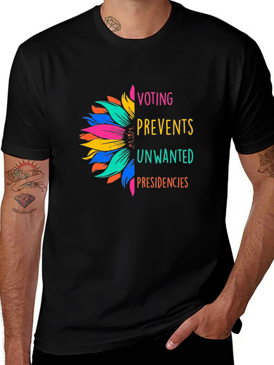 Voting Sunflower Graphic Tee