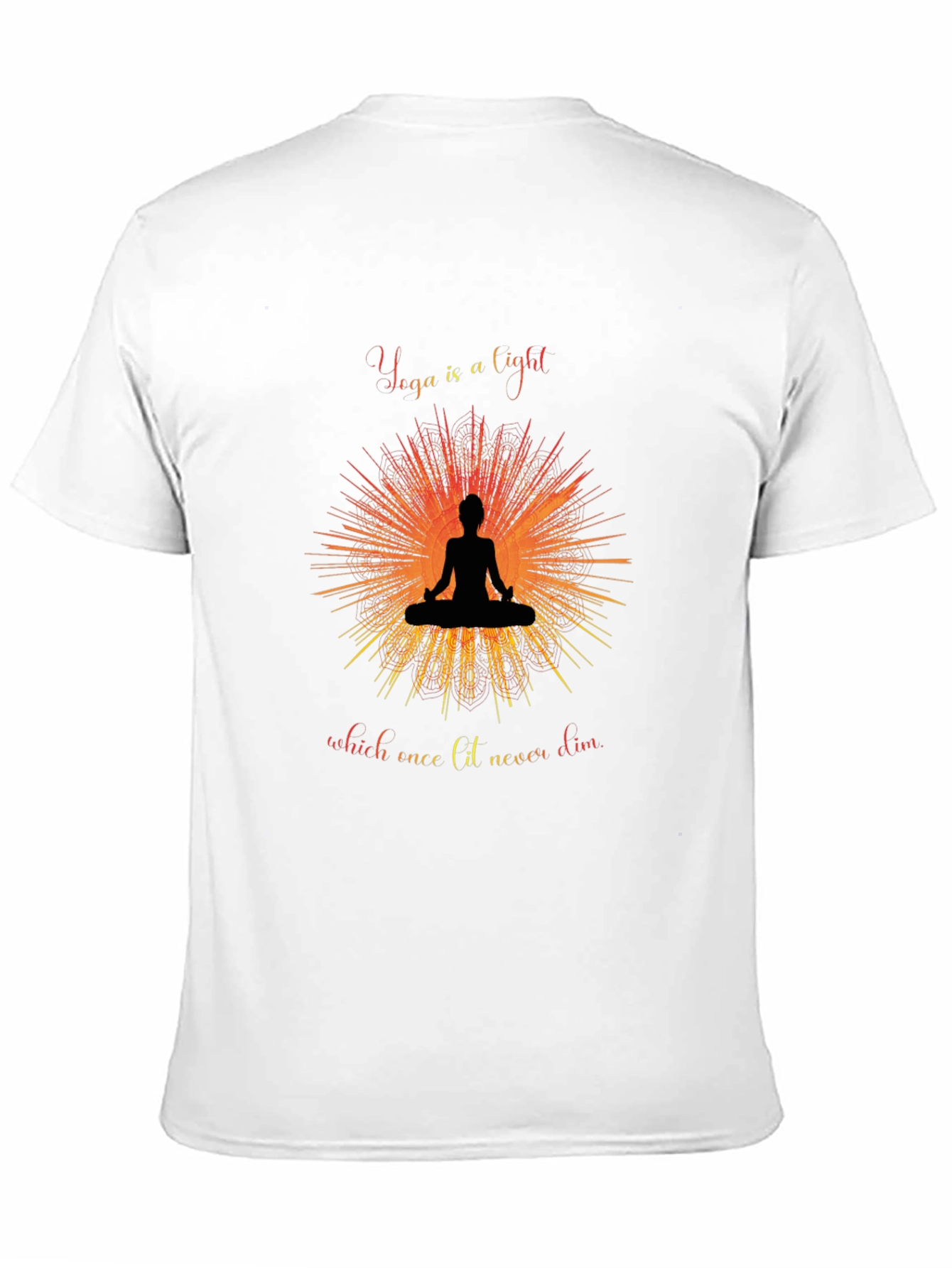 Yoga is a Light Graphic Tee - Unisex