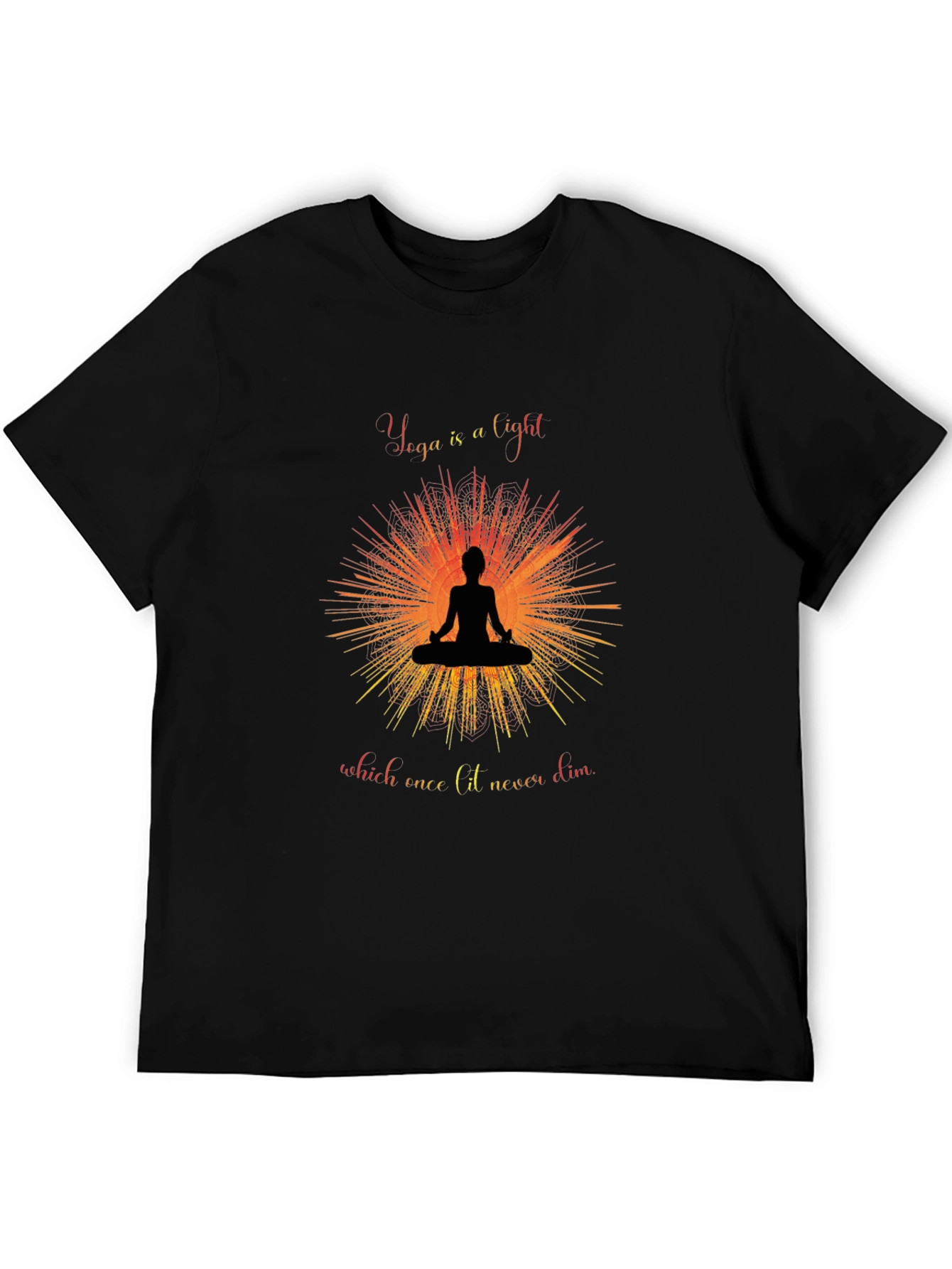 Yoga is a Light Graphic Tee - Unisex