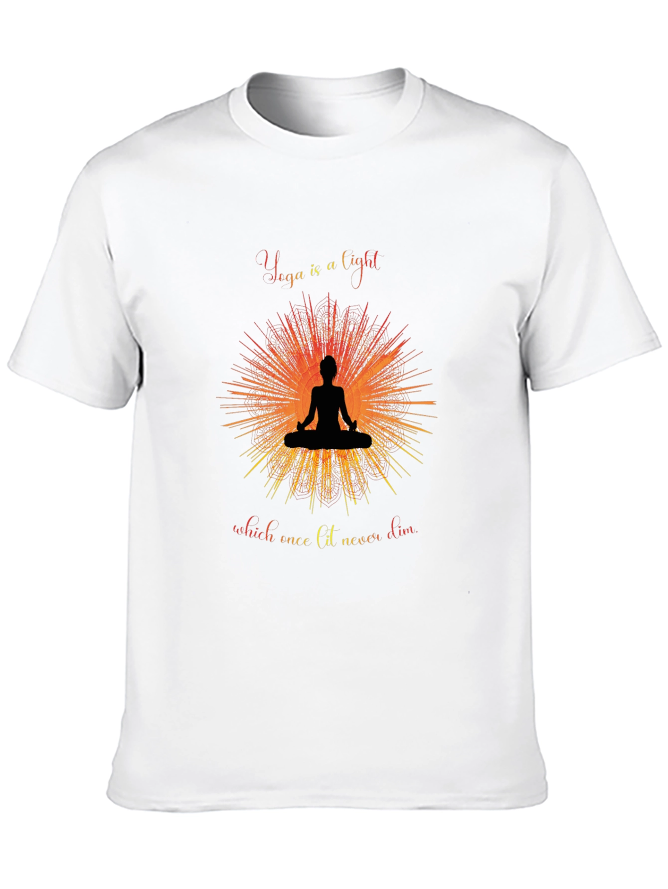 Yoga is a Light Graphic Tee - Unisex