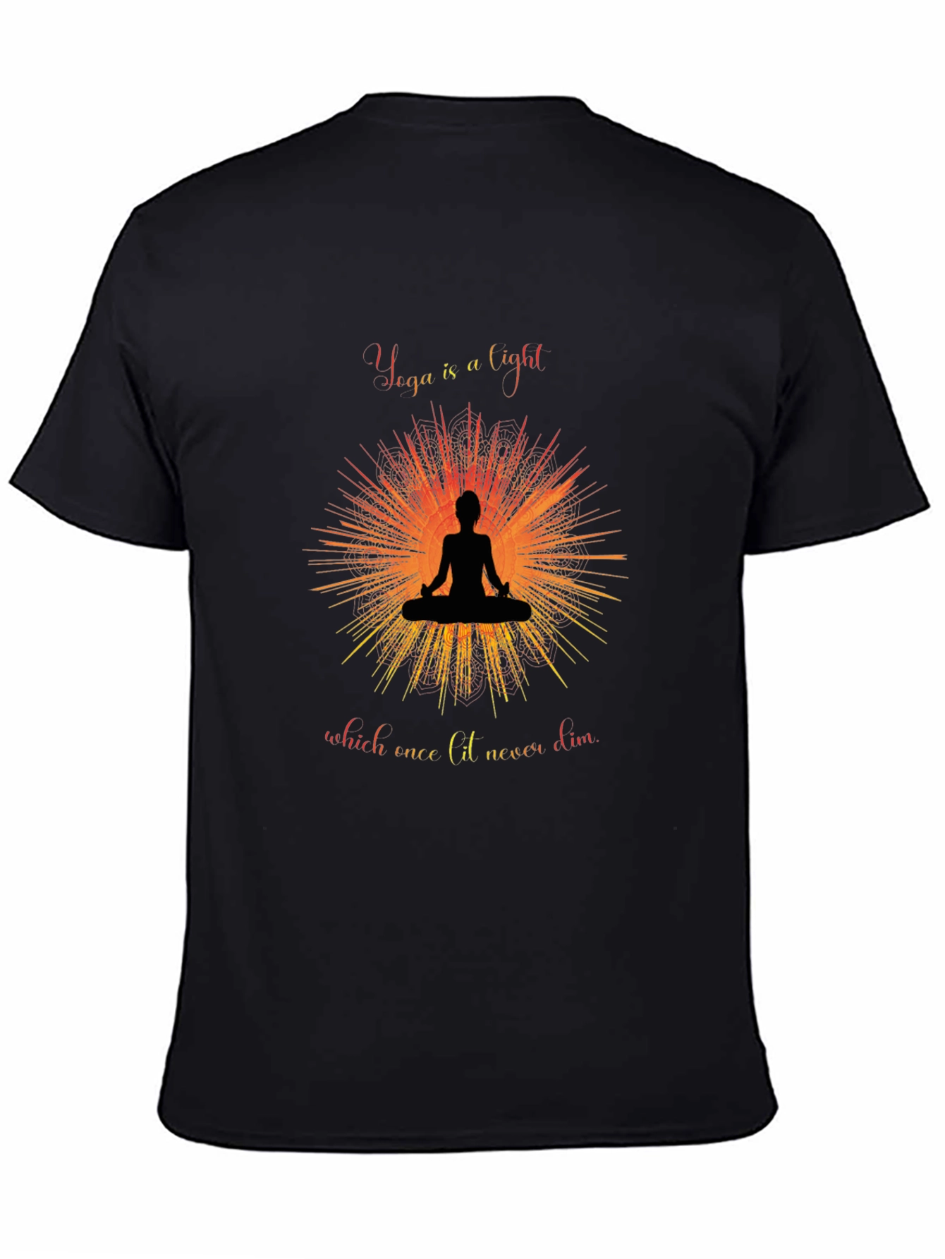 Yoga is a Light Graphic Tee - Unisex