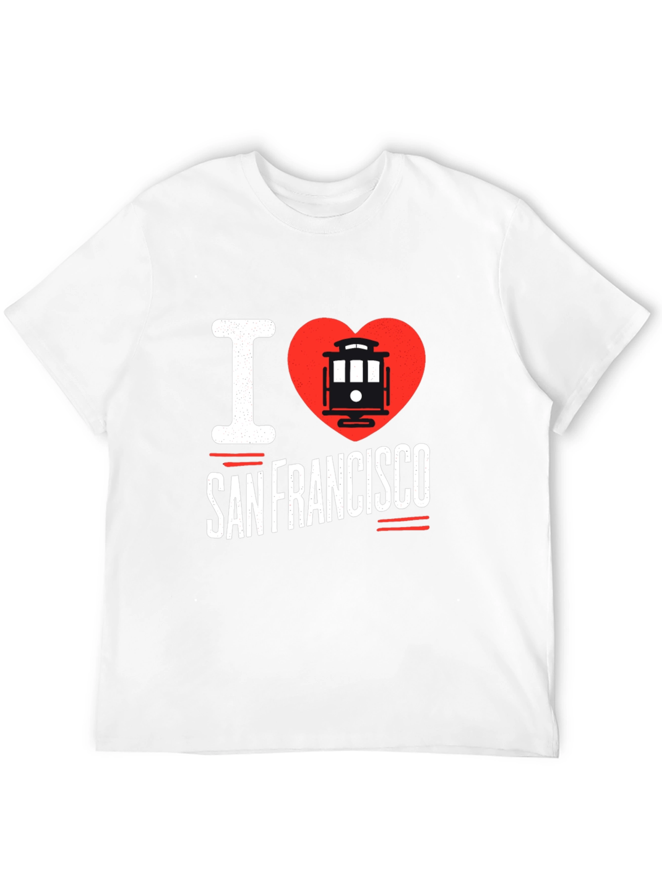 I Love San Francisco Graphic T-Shirt