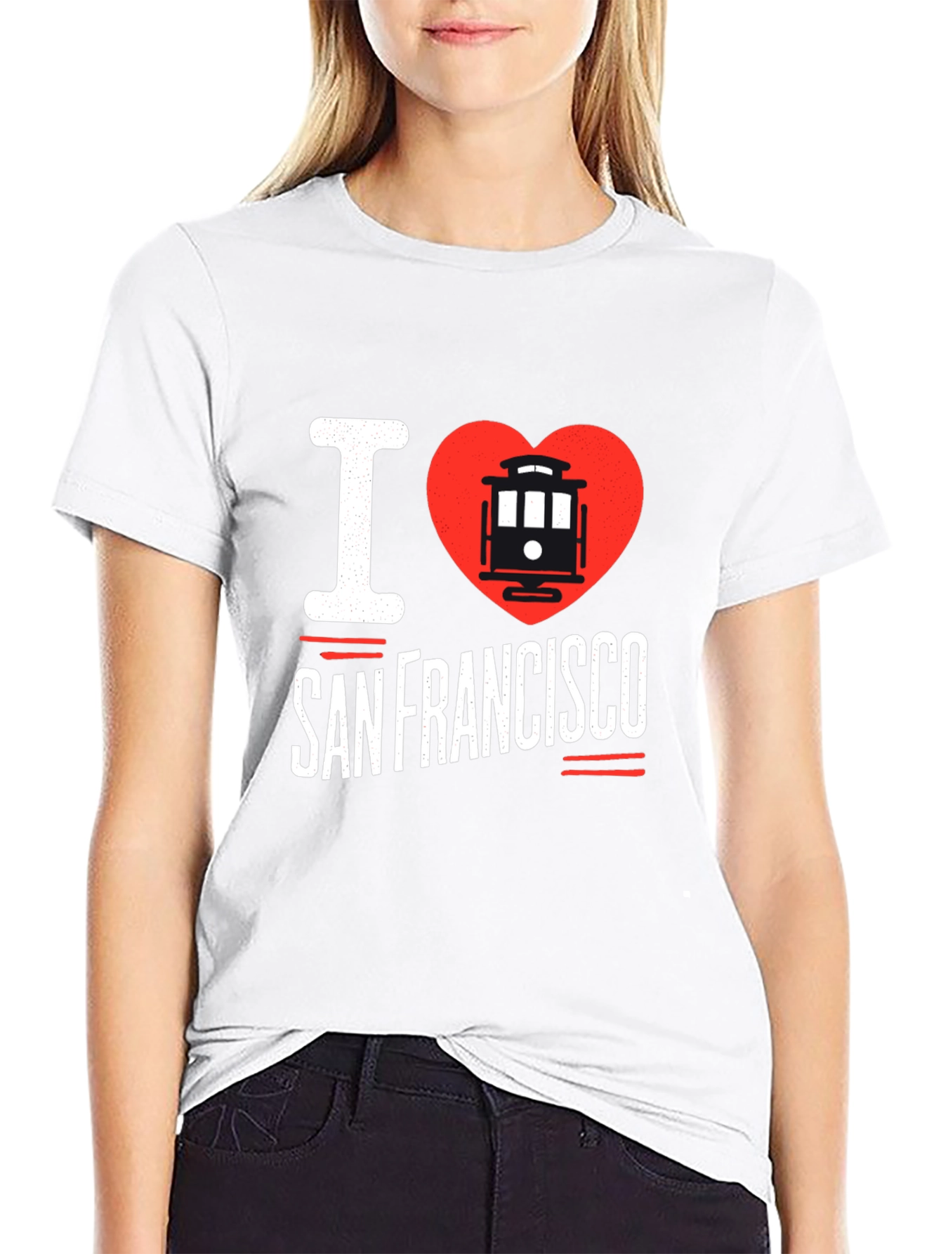 I Love San Francisco Graphic T-Shirt