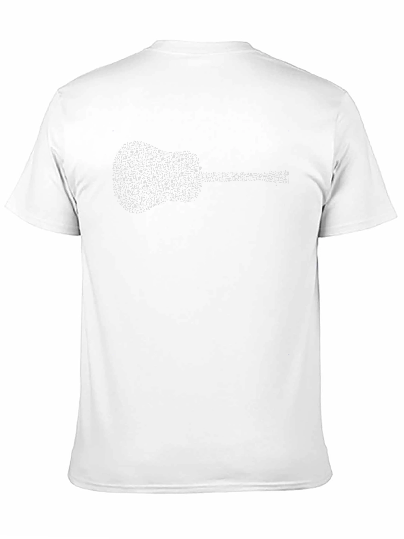 Musical Guitar Notes Graphic T-Shirt