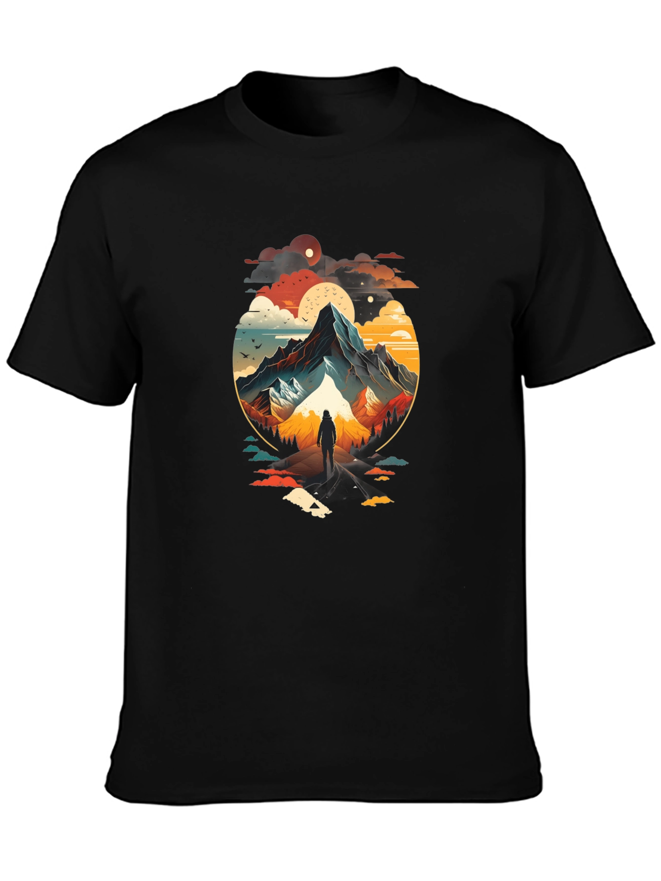 Mountain Adventure Graphic T-Shirt