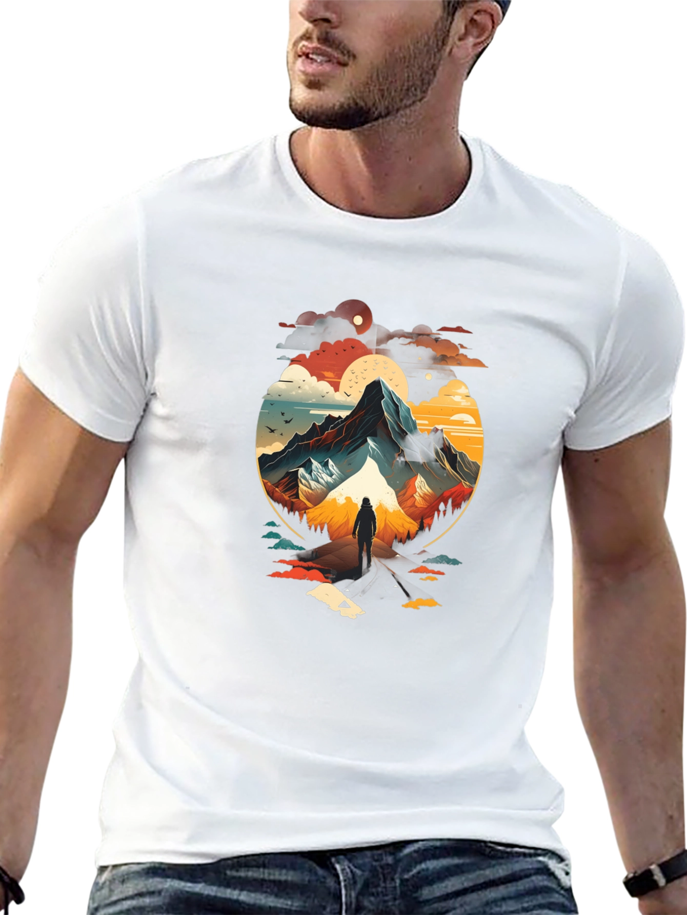 Mountain Adventure Graphic T-Shirt