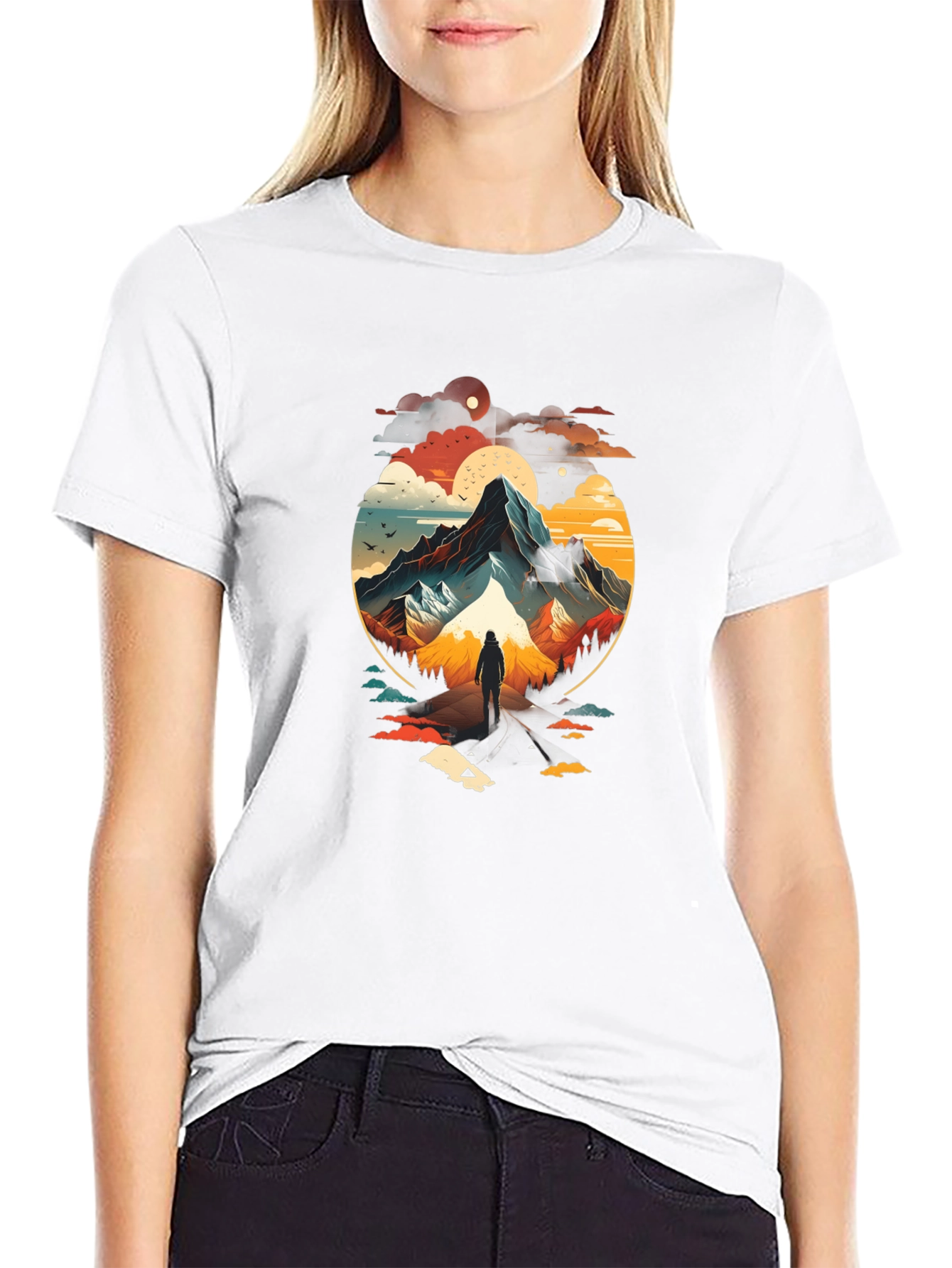 Mountain Adventure Graphic T-Shirt