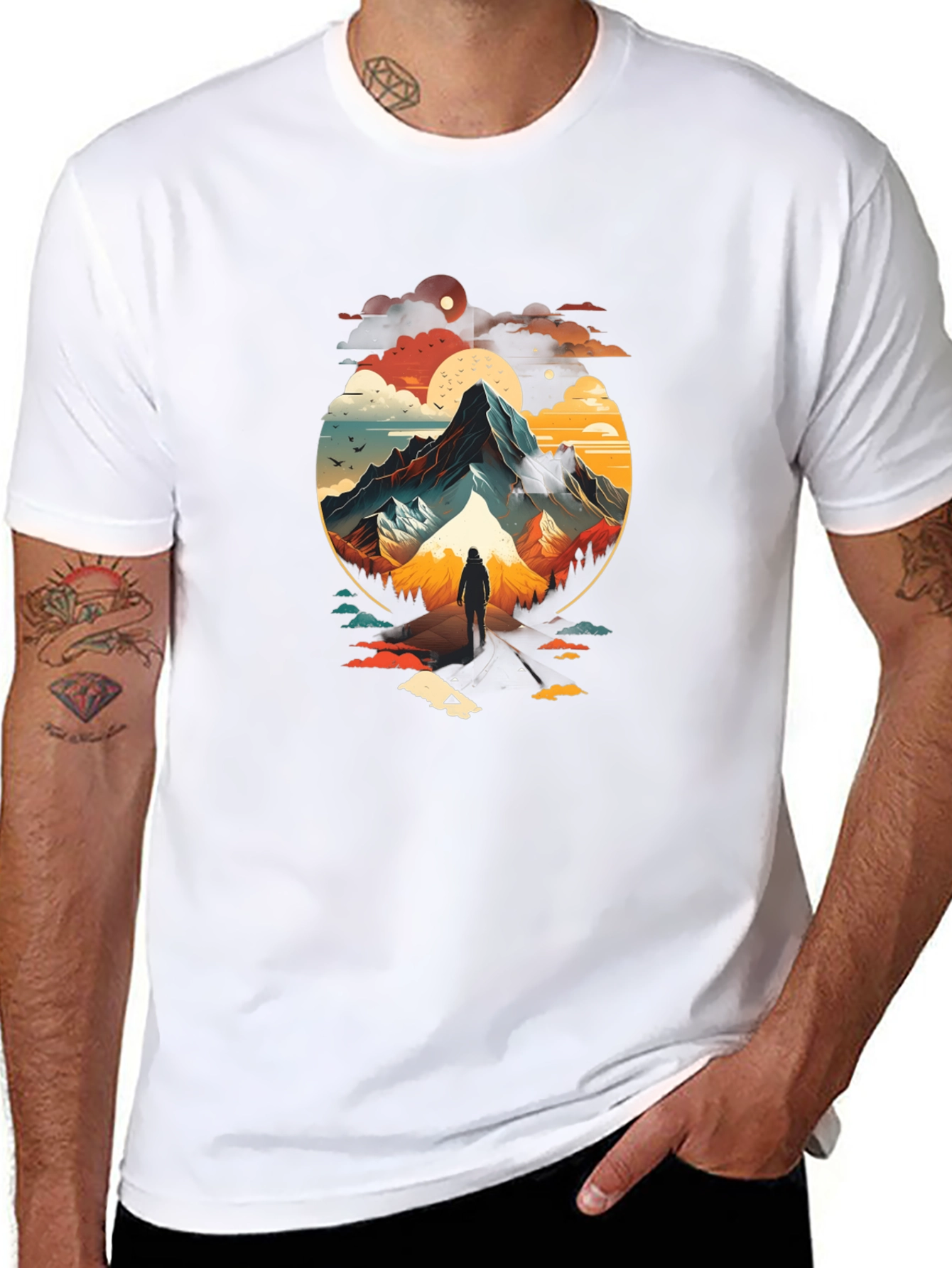 Mountain Adventure Graphic T-Shirt