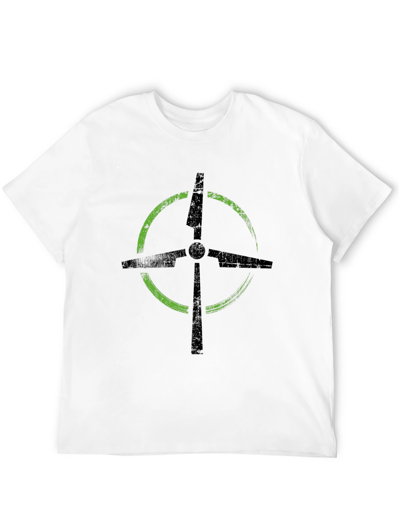 Graphic T-Shirt with Target Design