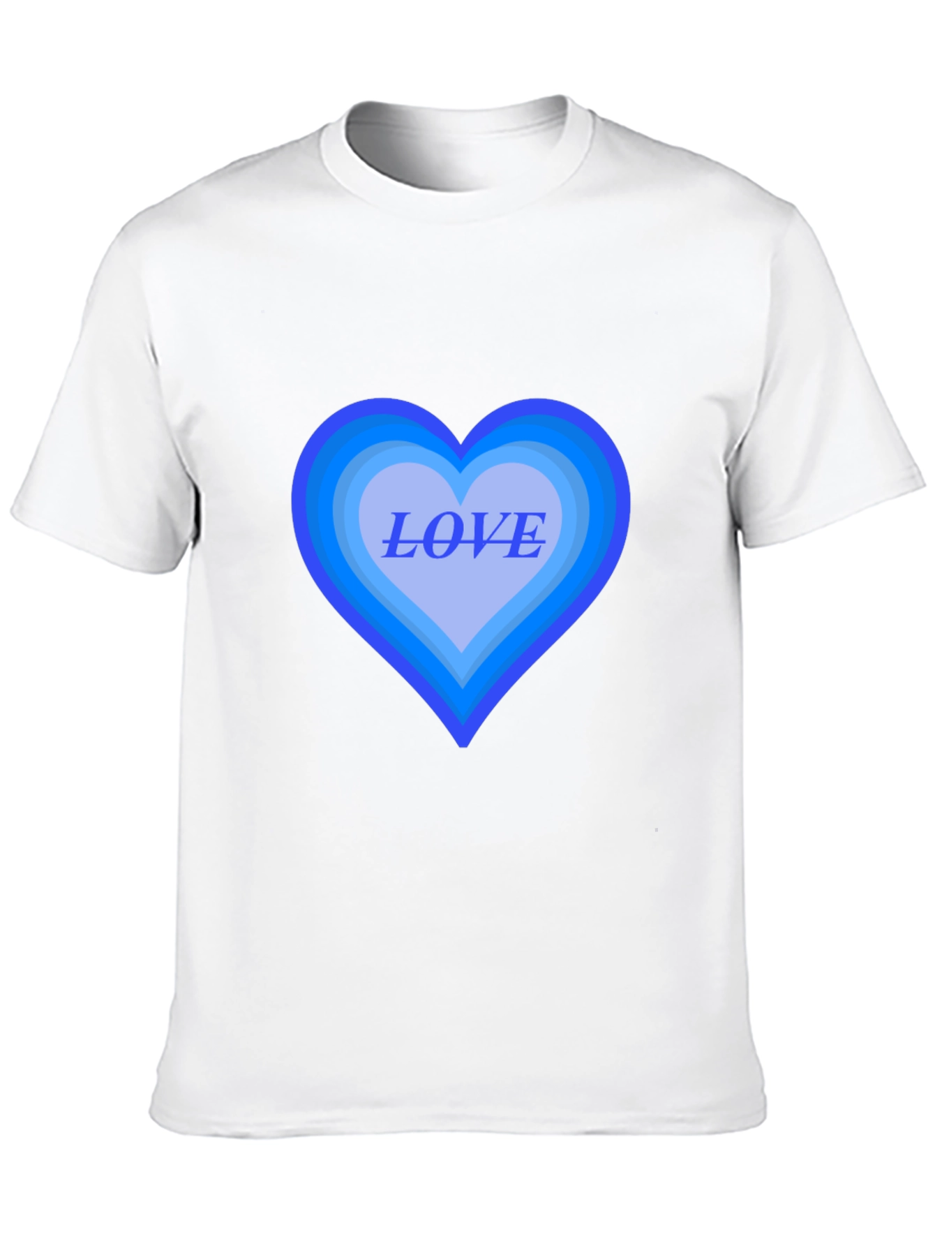 Love Heart Graphic Black T-Shirt - Stylish Casual Tee