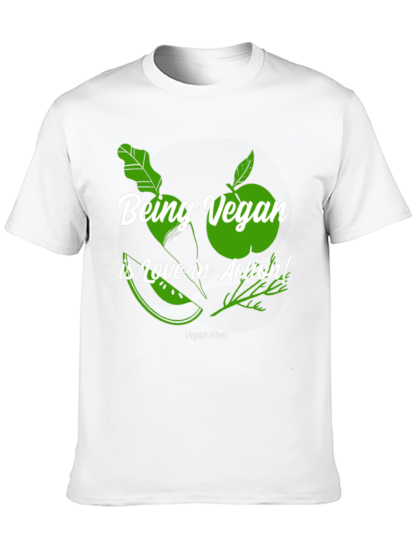 Being Vegan Is Love In Action T-Shirt