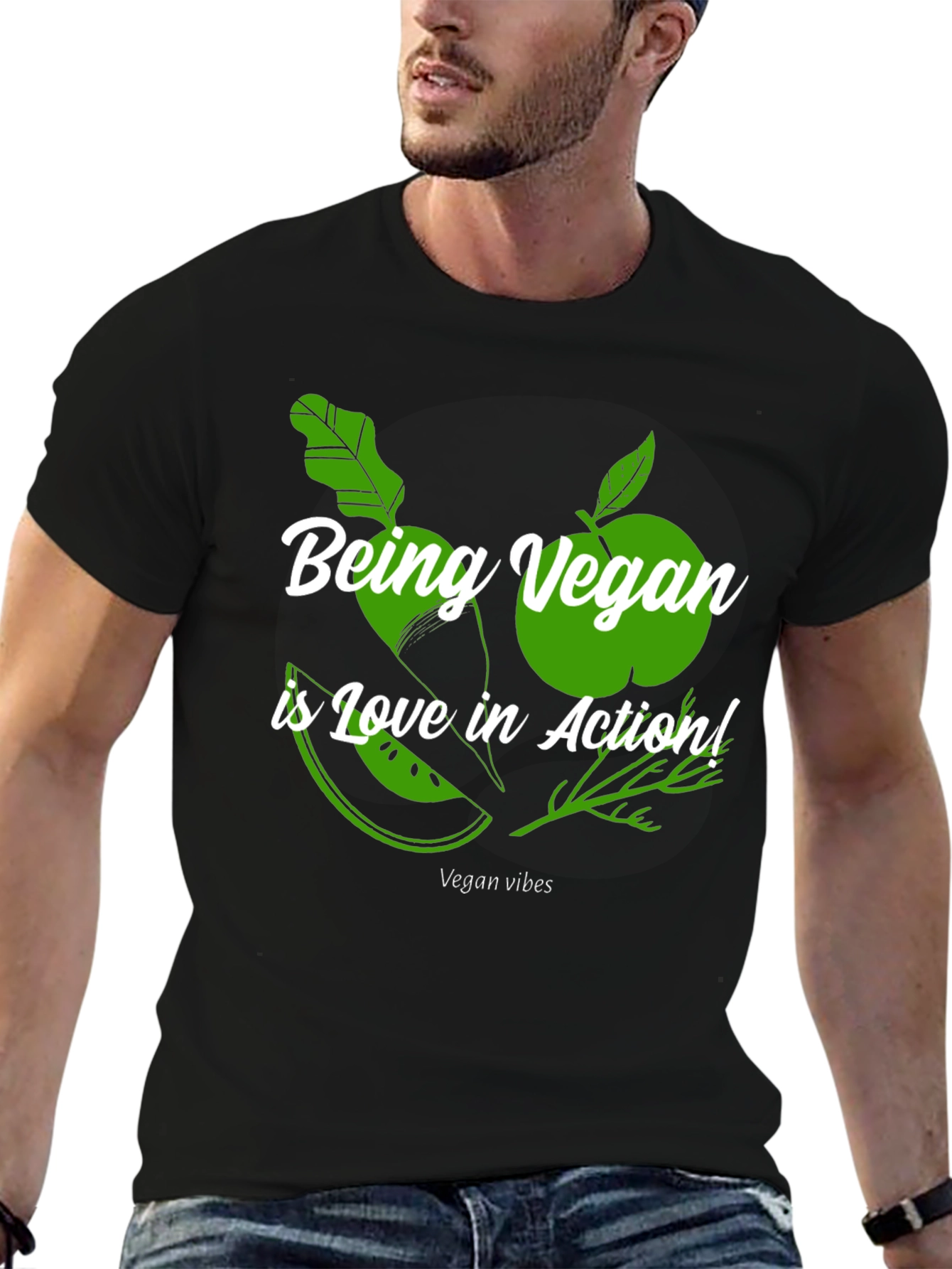 Being Vegan Is Love In Action T-Shirt