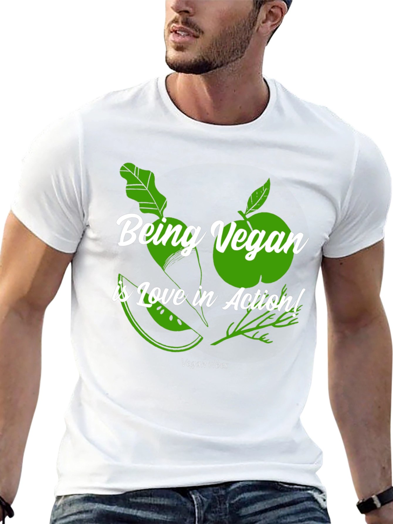 Being Vegan Is Love In Action T-Shirt