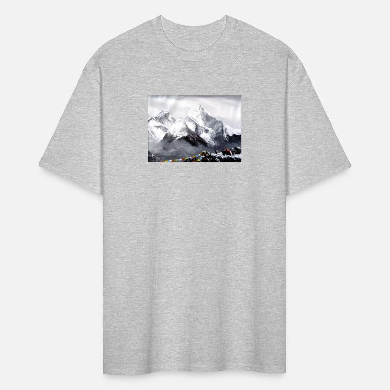 Panoramic View Of Everest Mountain