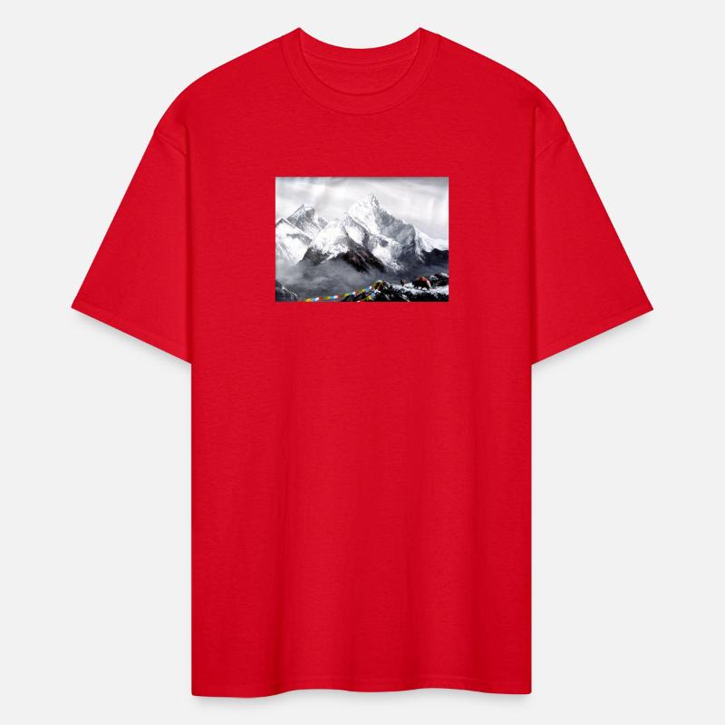 Panoramic View Of Everest Mountain