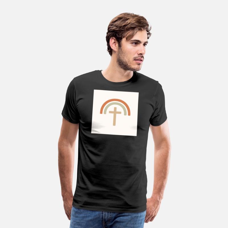 Pastel Rainbow Cross