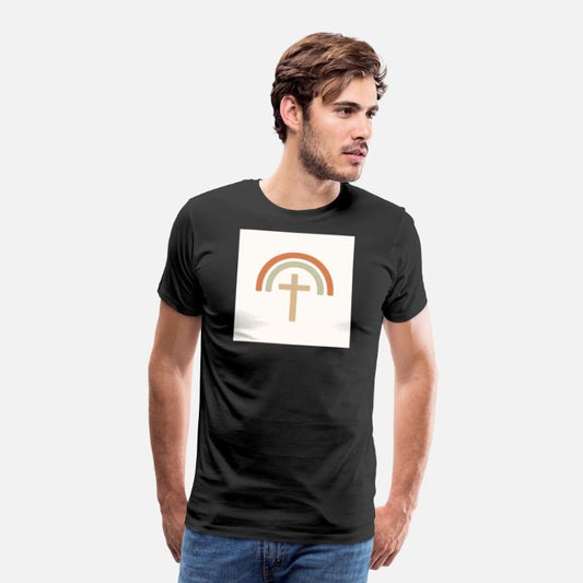 Pastel Rainbow Cross