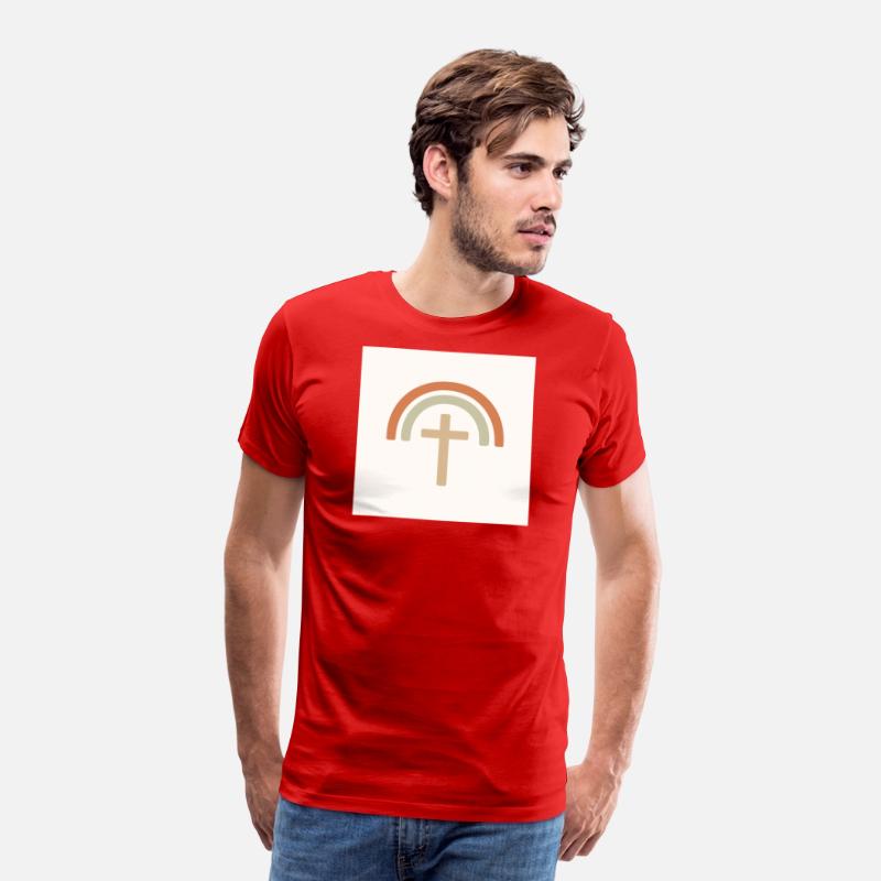 Pastel Rainbow Cross