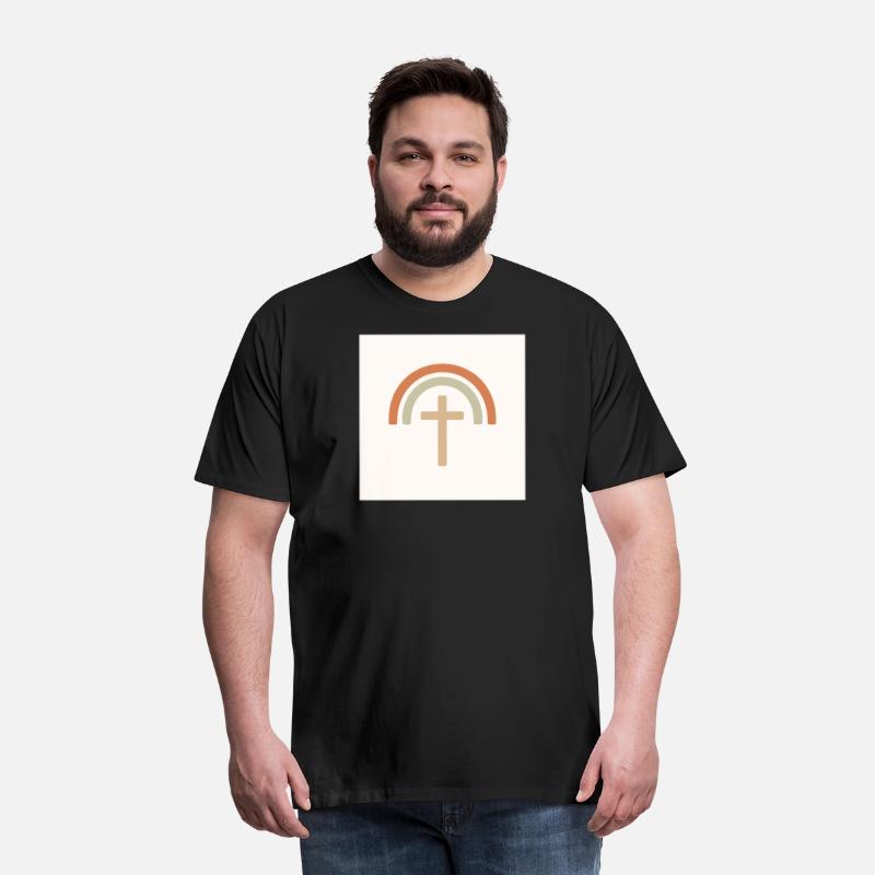 Pastel Rainbow Cross