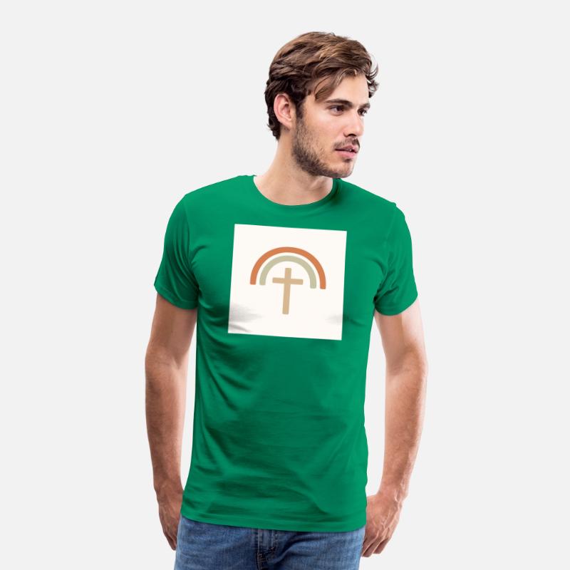 Pastel Rainbow Cross