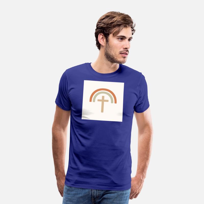 Pastel Rainbow Cross