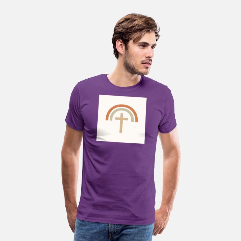 Pastel Rainbow Cross