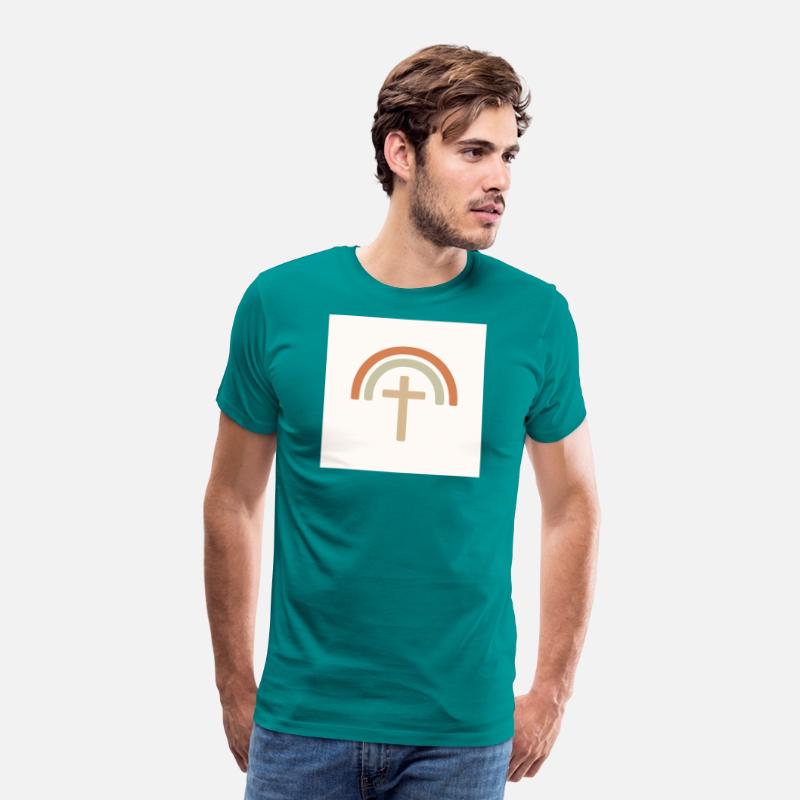 Pastel Rainbow Cross