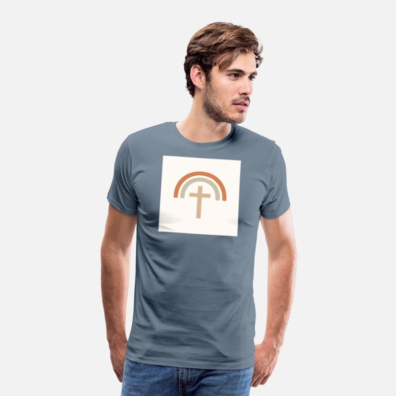 Pastel Rainbow Cross