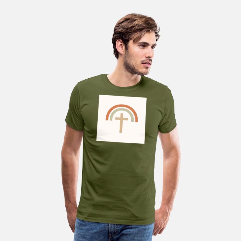 Pastel Rainbow Cross