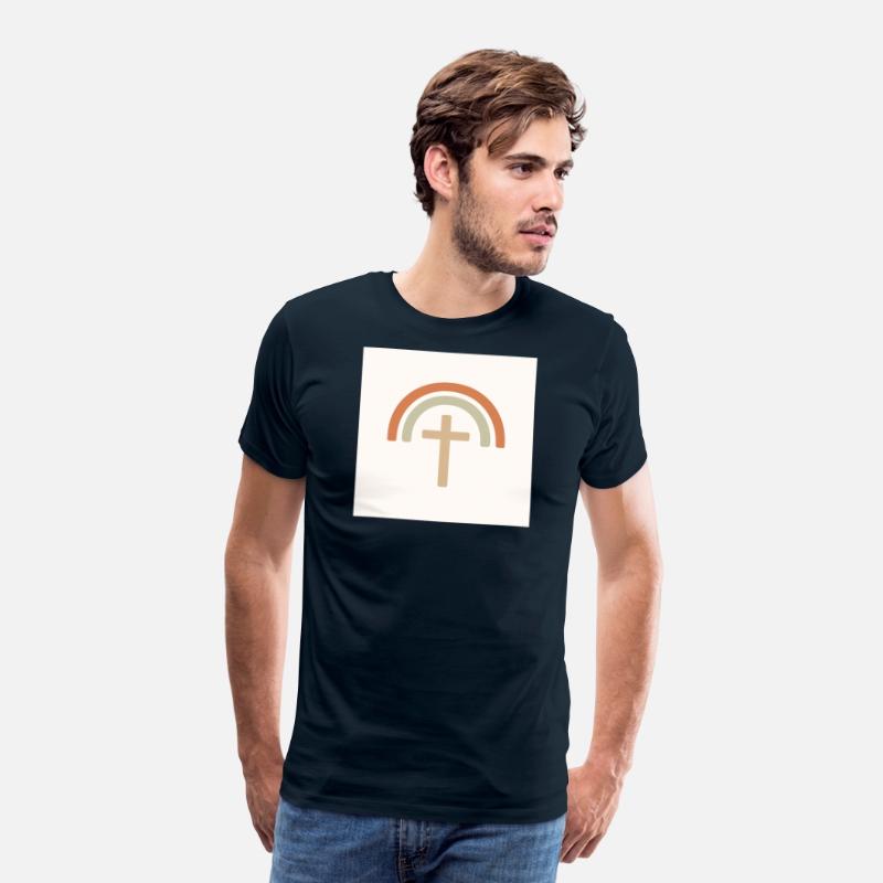 Pastel Rainbow Cross