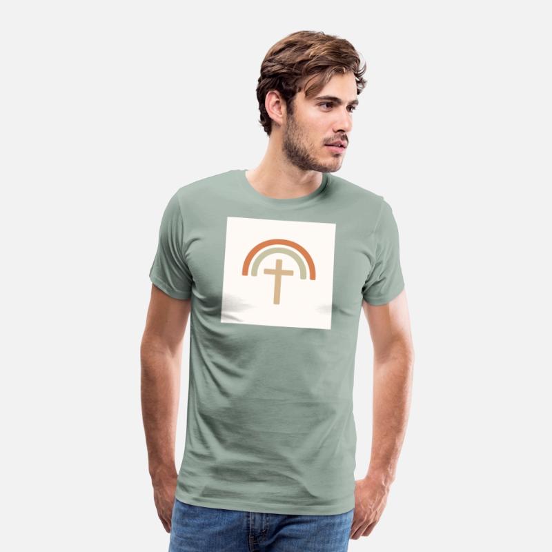 Pastel Rainbow Cross