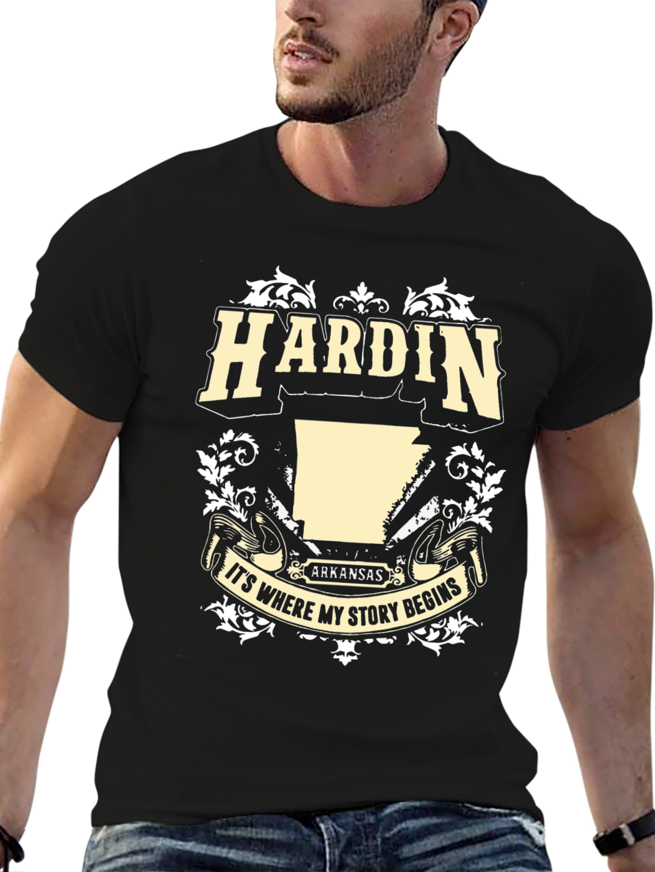 Hardin Arkansas Story Begins T-Shirt