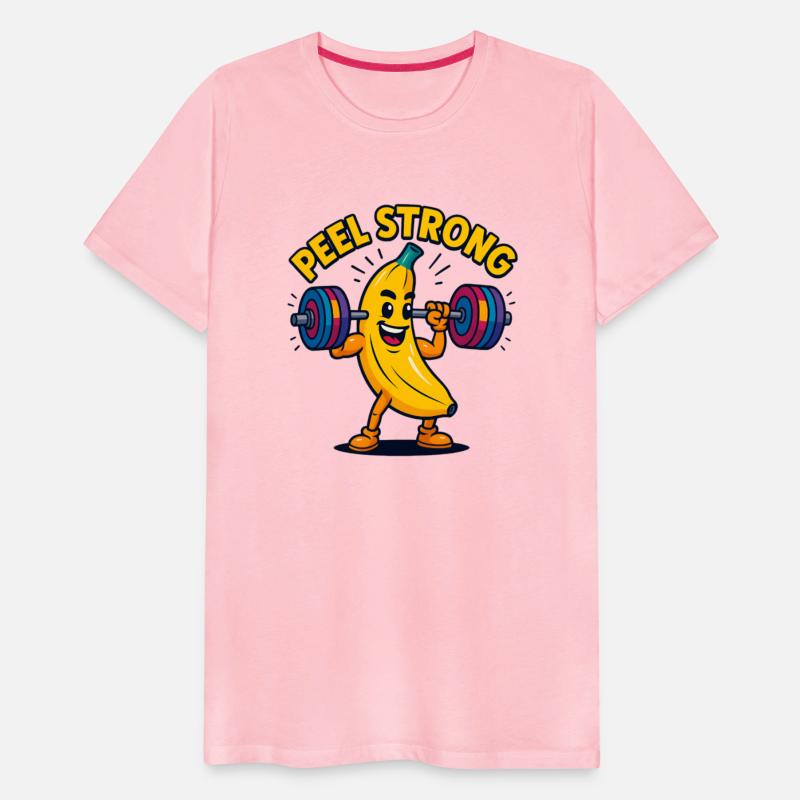 Peel Strong – Funny Banana Fitness Cartoon