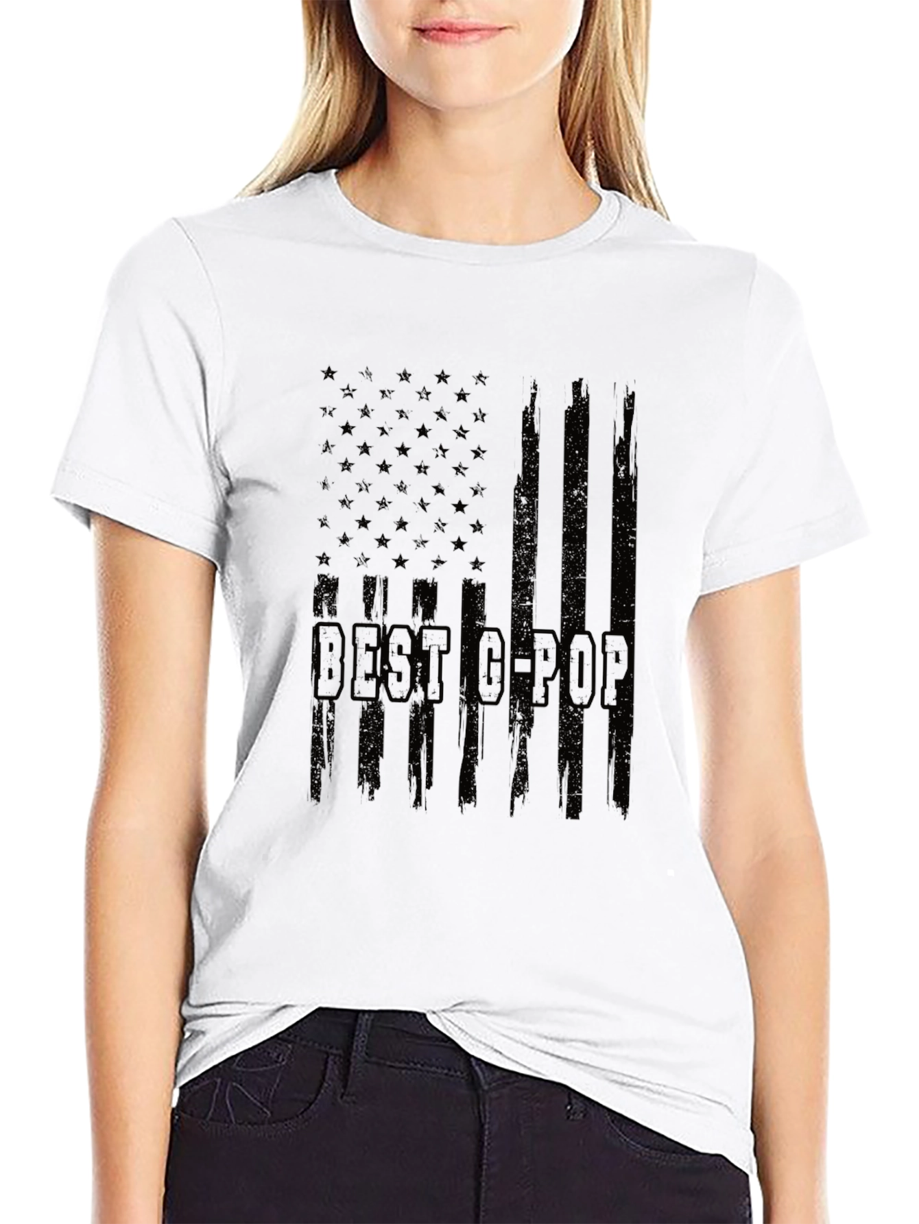 Best C-Pop American Flag T-Shirt