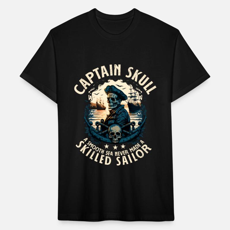 Pirate Captain Skull Sailor