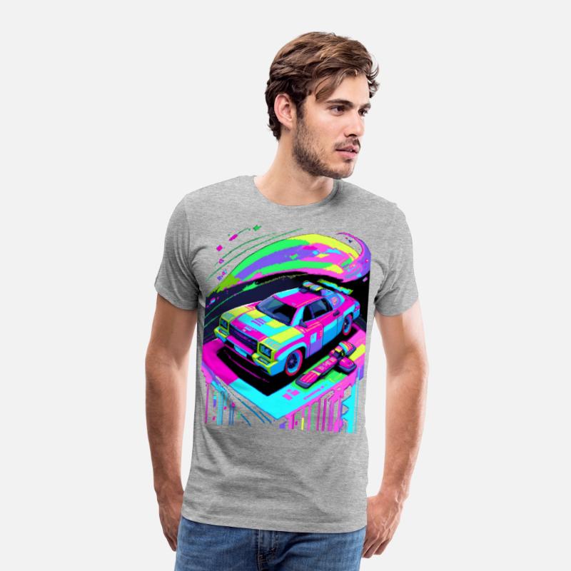 Pixel Velocity – Retro Futurism Tee