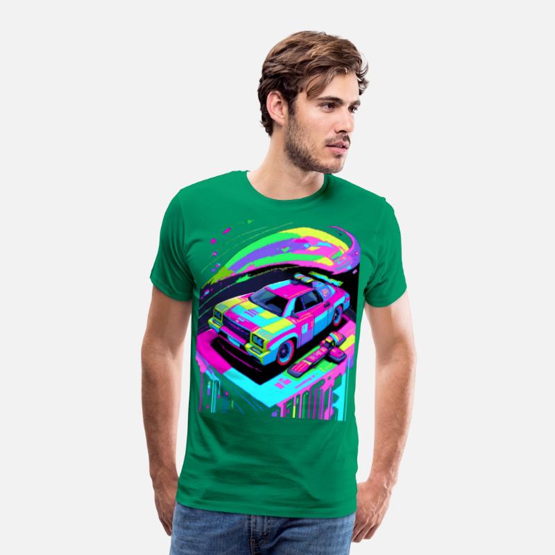 Pixel Velocity – Retro Futurism Tee