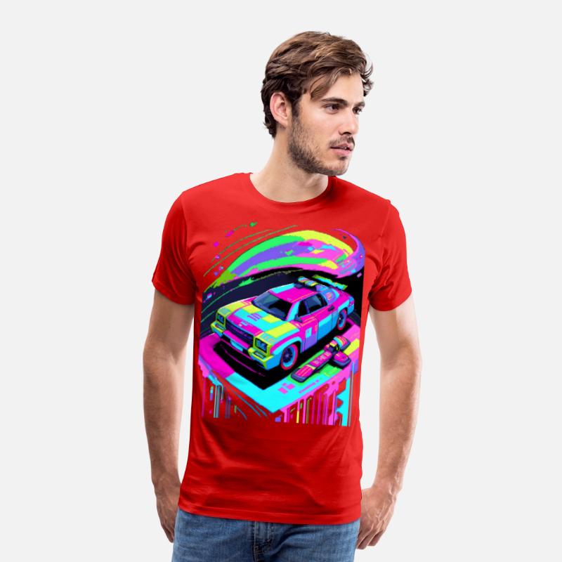 Pixel Velocity – Retro Futurism Tee