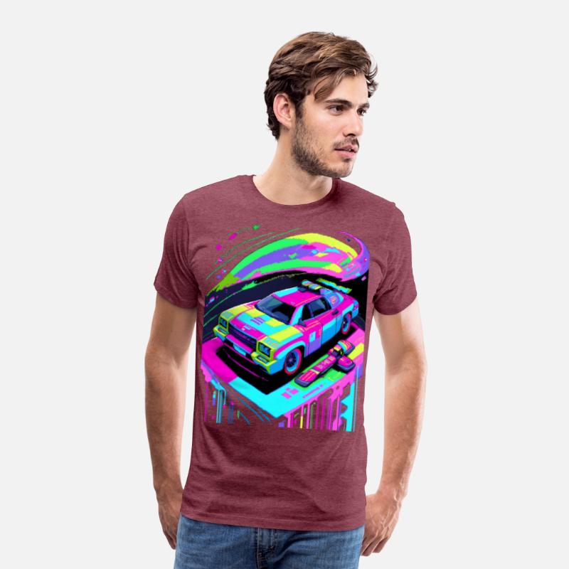 Pixel Velocity – Retro Futurism Tee