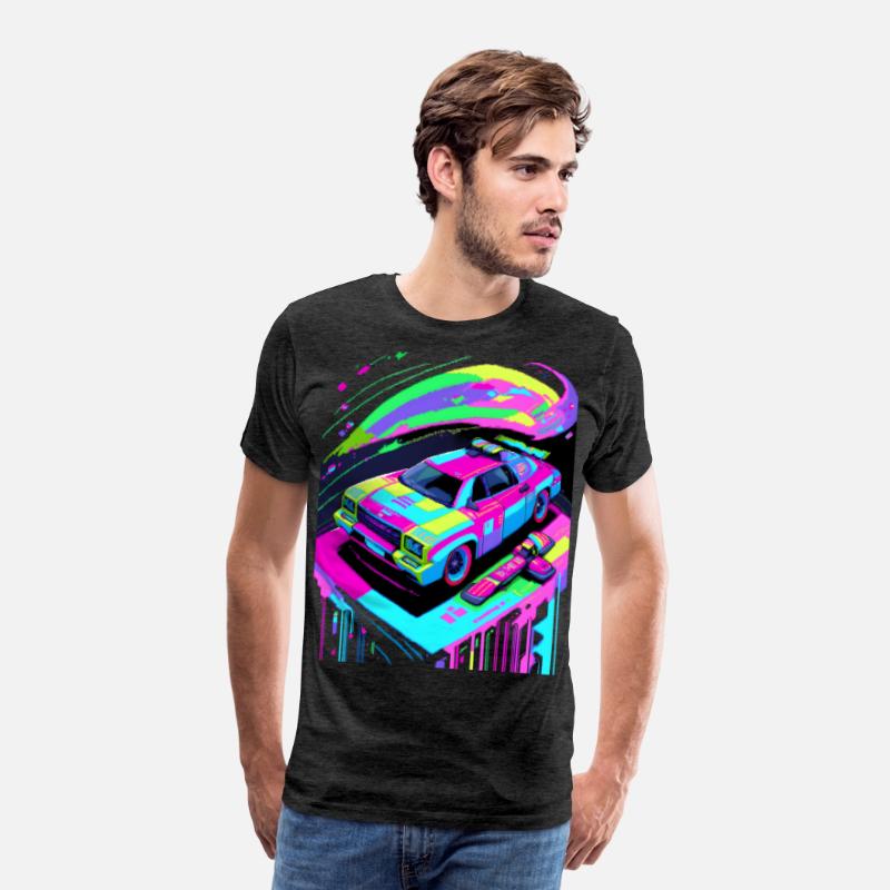 Pixel Velocity – Retro Futurism Tee