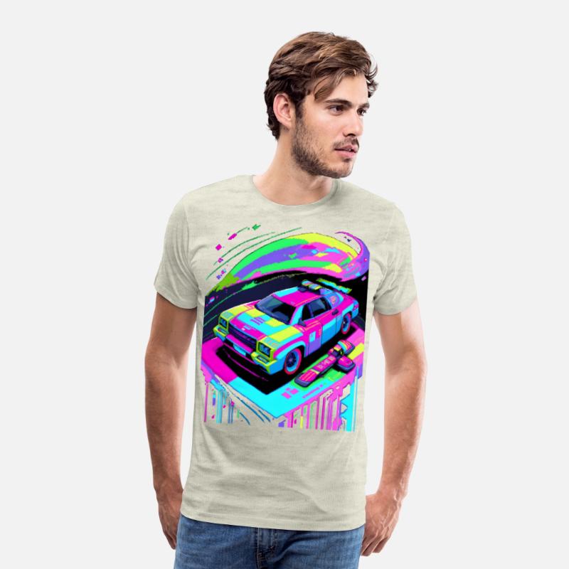Pixel Velocity – Retro Futurism Tee