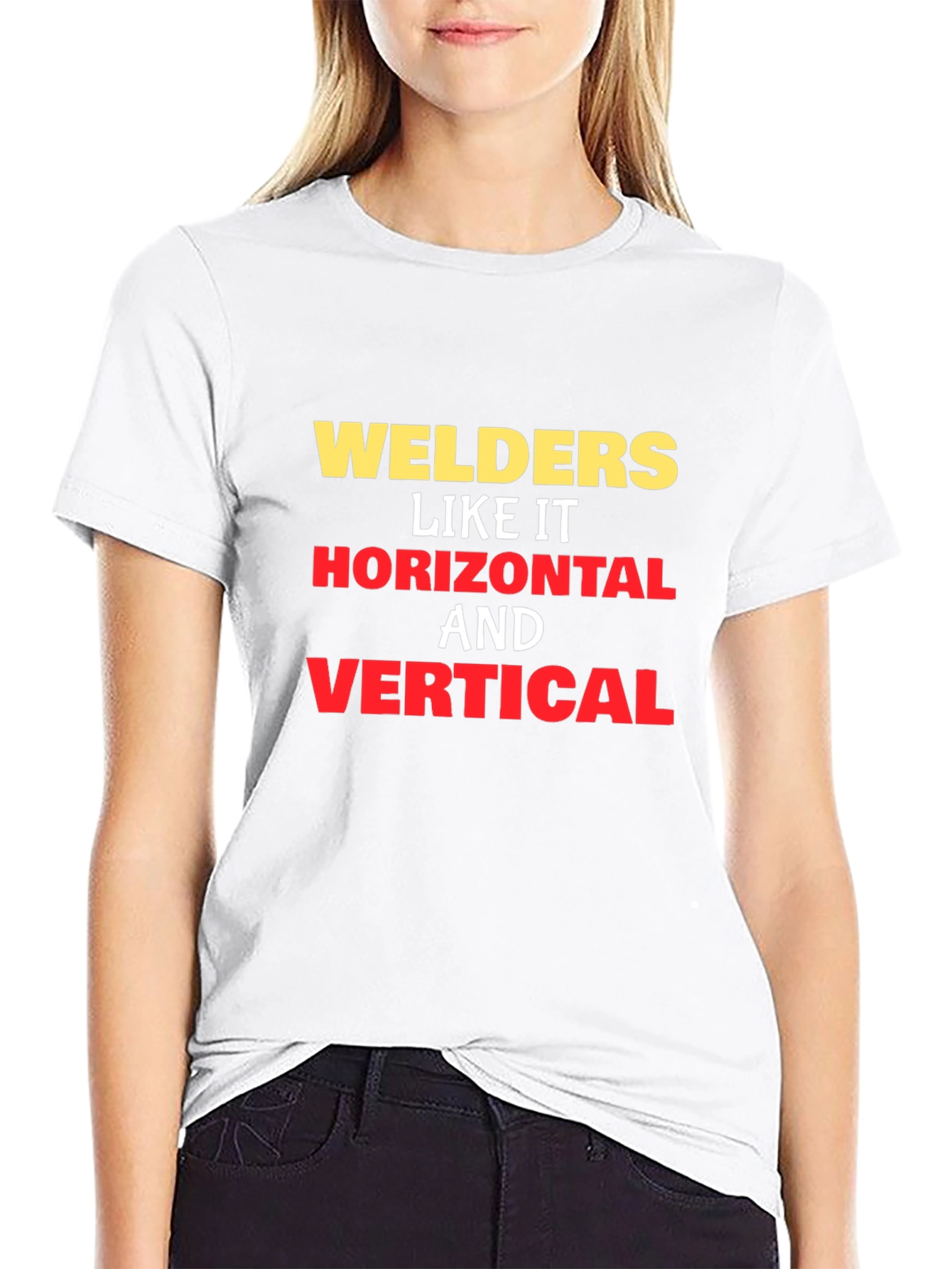 Welders Like It Horizontal and Vertical T-Shirt