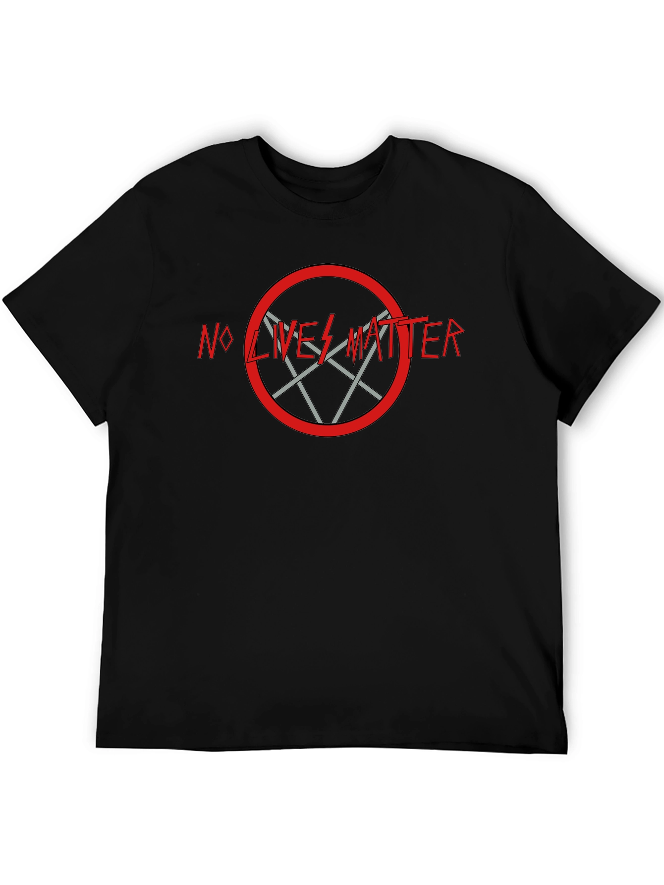 Edgy No Lives Matter T-Shirt - Bold Statement Tee