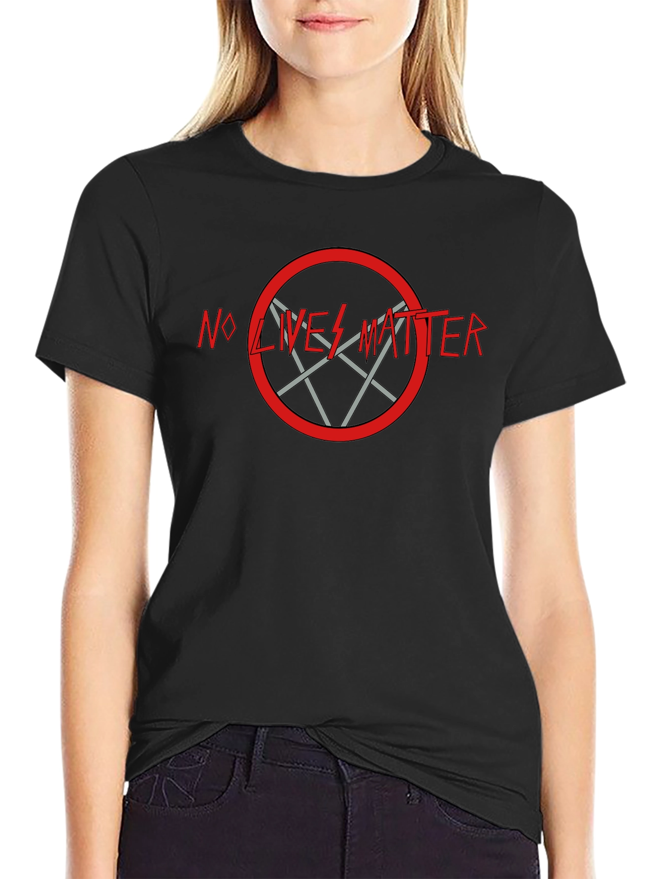 Edgy No Lives Matter T-Shirt - Bold Statement Tee