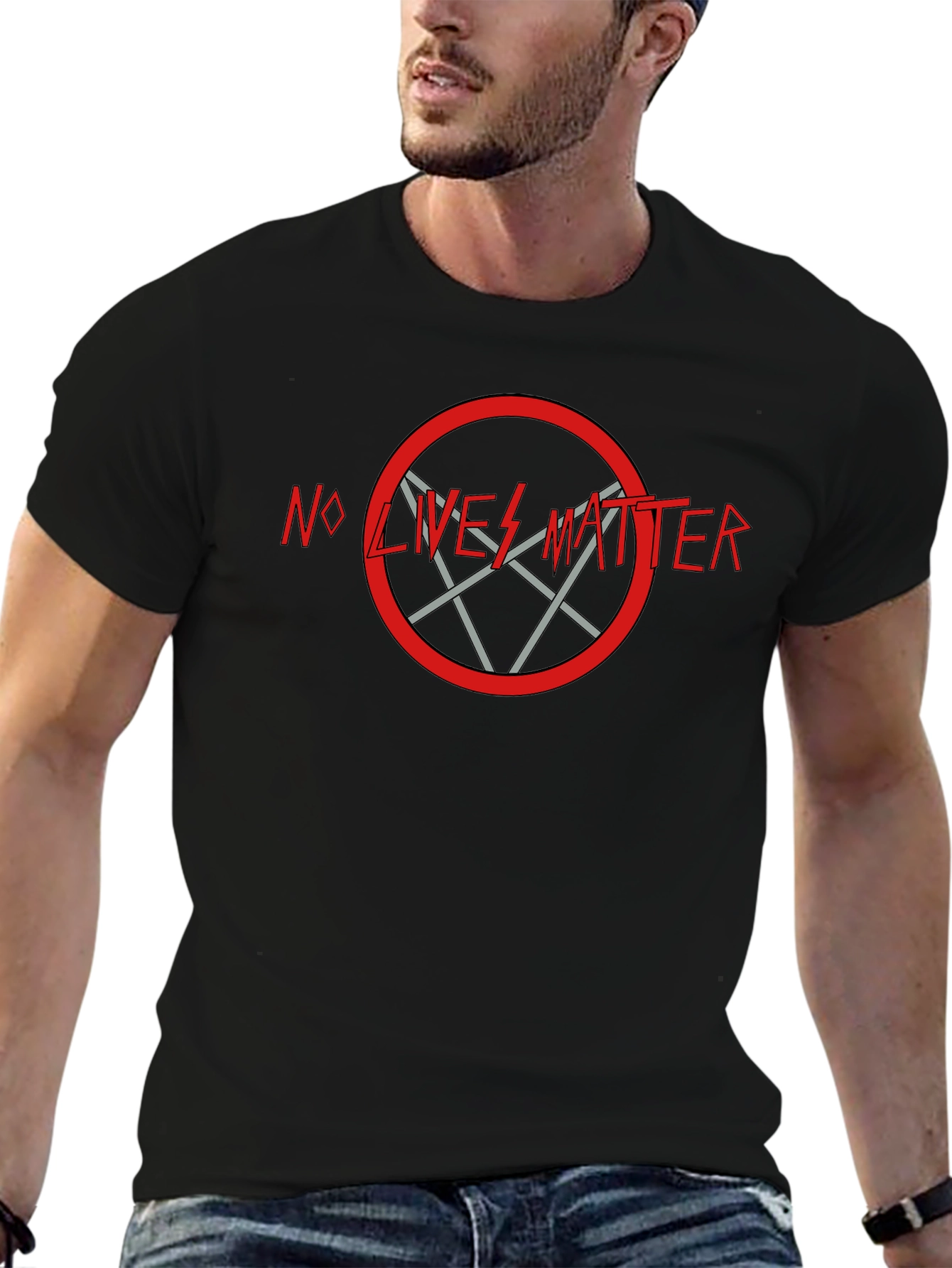Edgy No Lives Matter T-Shirt - Bold Statement Tee