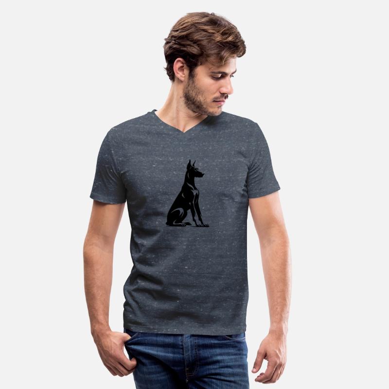Plain Watchdog Doberman Dog Silhouette