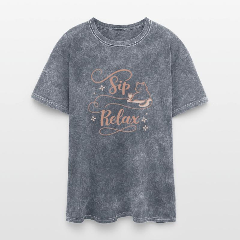 Playful Hand Lettered Text for Sip