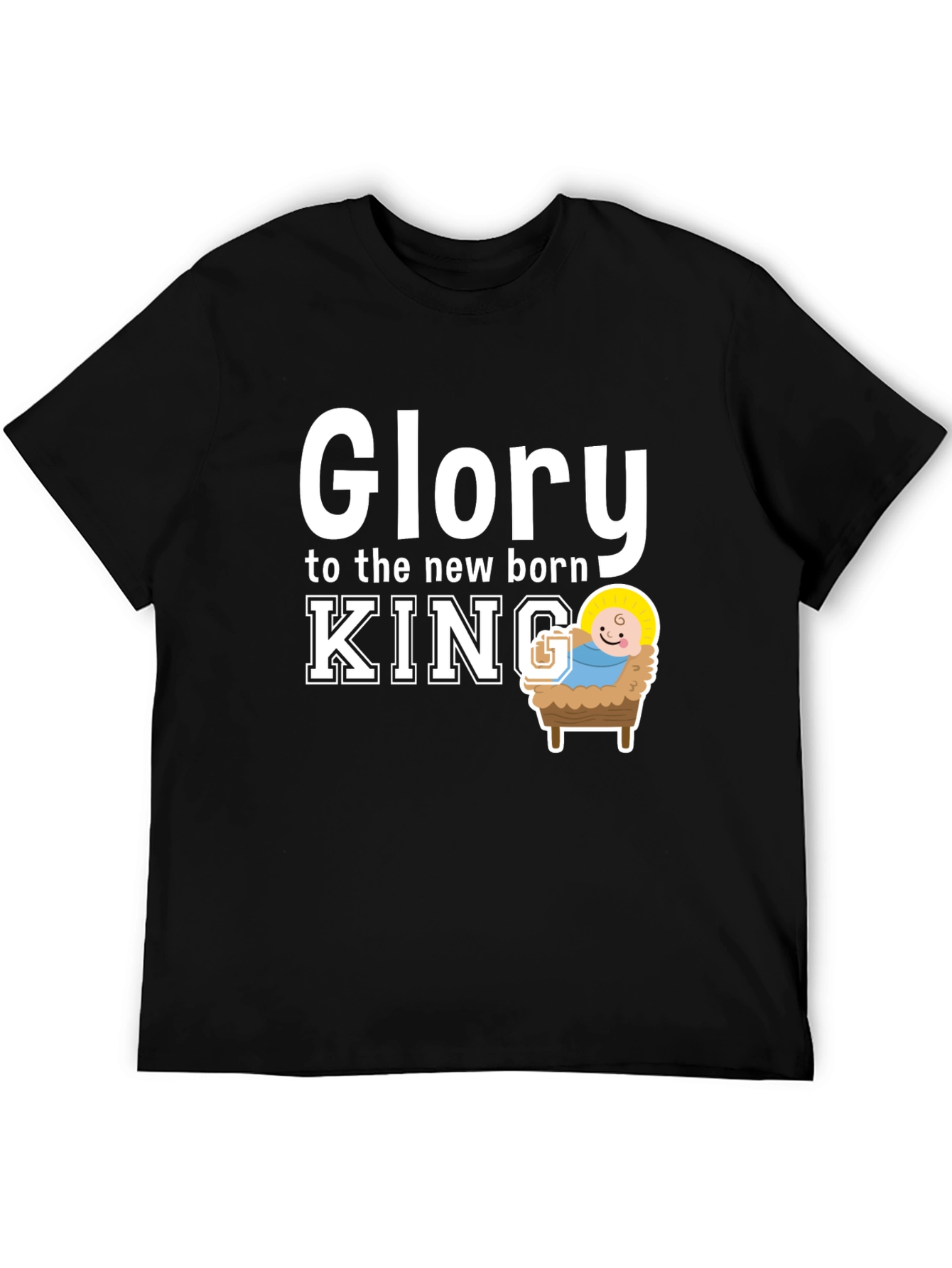 Glory to the Newborn King Graphic Tee