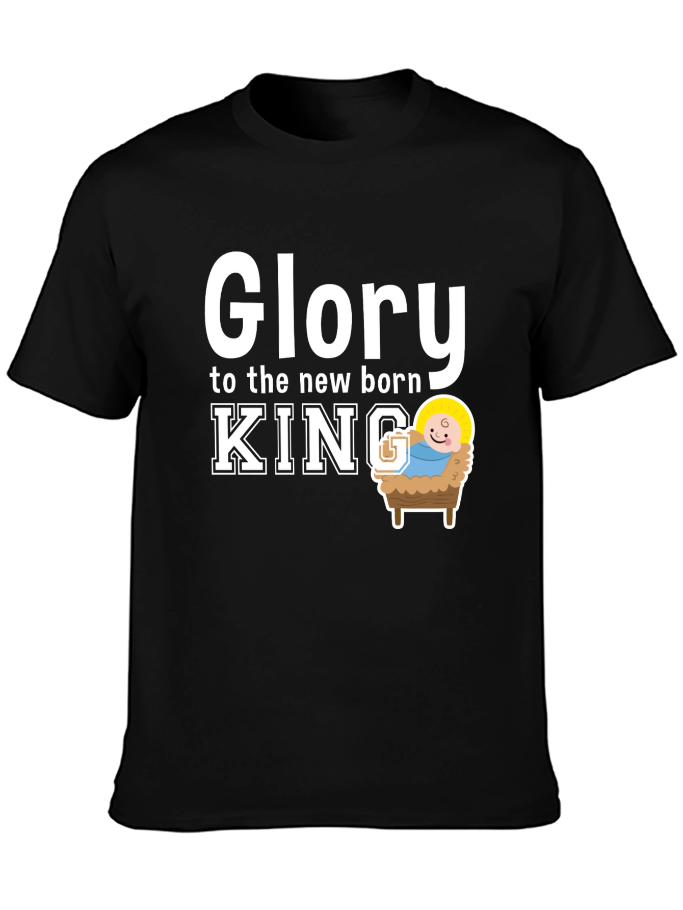 Glory to the Newborn King Graphic Tee